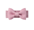 Barrette à cheveux rose avec nœud en ruban gros-grain pour tout-petits et petits animaux - Rose