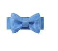 Barrette à nœud papillon en ruban gros-grain bleu clair de 3cm pour enfants et animaux - Bleu ciel