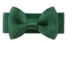 Barrette à cheveux à nœud en ruban gros-grain vert forêt pour enfants et animaux - Vert forêt
