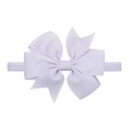 Fascia elastica per neonati color lavanda con fiocco in canneté stile Morandi - Viola (25)