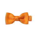 Bright orange 2 inch grosgrain ribbon bow hair clip for children and baby girls - Bright Orange (9)