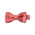 Handmade 2 inch coral pink grosgrain ribbon bow hair clip for toddlers and girls - Coral Pink (15)