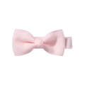 Sweet light pink grosgrain ribbon bow hair clip for toddlers with textured finish - Light Pink (24)