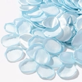 Light blue satin silk artificial rose petals for wedding and romantic party decoration - Light Blue (9)