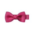 Handmade 2-inch hot pink grosgrain ribbon bow hair clip for toddlers and girls - Magenta (30)