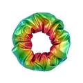Chouchou en tissu laser arc-en-ciel métallique avec effet scintillant holographique - Arc-en-ciel Métallique (15)