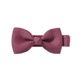 2-inch candy color burgundy grosgrain ribbon bow hair clip for toddlers and girls - Wine Red (174)