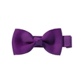 2-inch deep purple grosgrain ribbon hair bow clip for kids and toddlers - Deep Purple (467)