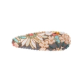 Barrette BB pour filles avec imprimé floral, marguerites blanches et bords festonnés - Style 45