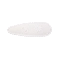 Barrette BB en lin blanc avec broderie de marguerites et bords festonnés pour filles - Style Broderie Marguerite Blanche (20)