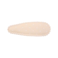 Barrette BB beige pour enfants à pois blancs avec bords festonnés délicats - Style Pois Blanc Beige (32)