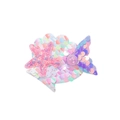 Pince à cheveux étoile rose et sirène avec paillettes irisées au style océan - Combinaison de Couleurs Magique (2)