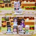 Cartoon anime 3D fridge magnet blind box figures with cute historical fantasy characters - Hx-149 Little Han's Immortal Cultivation Box 6 / Full Box Set