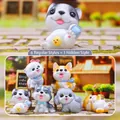 Cute resin cartoon dog magnet blind box set featuring 6 regular and 1 hidden styles - M442 Cute Dog Paradise Box 6 / Random One