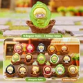 Collection of 18 Chinese style Hanfu girl blind box figures in various colorful designs - 3223 Nut Party Box 16 / Full Box Set