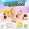 Cute collectible resin figurines set with fantasy party theme for room decoration - Hm217 Labu And Partner Box 6 / Full Box Set