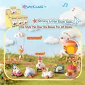 Qimeng Little Duck Daily series resin figurines in various playful poses for desk decor - 80298 Dream Duck Daily Box 6 / Full Box Set