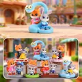 Collectible Zootopia miniature figures Nick and Judy in various poses and outfits - C099 Zootopia's Relaxing Everyday Box 6 / Full Box Set