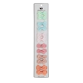 12er Set bunte Makronen Schleifen-Haarspangen für Mädchen in Mintgrün und Rosa-Tönen - Macaron Farben (DP146-1)