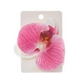 Fermaglio per capelli a forma di orchidea rosa con perla su cartoncino bianco - Rosa (PP230-15)
