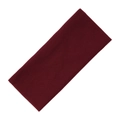 Elastic knit burgundy headband for face washing and bathing made of soft faux cashmere - Burgundy