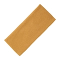 Elastic mustard yellow cashmere-like knit headband for face washing and bathing - Ginger Yellow