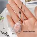 Pink flocked hedgehog charm with dimensions of 9cm by 2.3cm and lobster clasp detail - MR42 Sitting Hedgehog