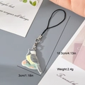 Detailed view of flocked tit bird keychain with dimensions 10.5cm and 2.4g weight - Great Tit (14MR01)