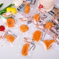 Antistress-Spielzeug Set mit frittierten Lebensmitteln wie Hähnchenschenkel und Donut - Frittiertes Essen Mit Kartenaufdruck Preis Nach Dem Verzehr Zufällig (einzelner Artikel).