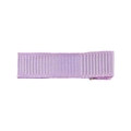 Pasador de pelo lavanda en cinta de grosgrain para niñas con diseño minimalista - Púrpura Claro