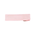 Pinza para el pelo clásica de cinta de falla rosa claro con clip de cocodrilo para niñas - Rosa Claro
