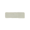 Creamy white grosgrain fabric ribbon bow accessory with ribbed texture for kids hair clips - Space Gray
