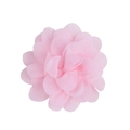 Delicate pink chiffon multilayer flower accessory for DIY hair clips and decorations - Pink