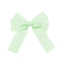 Fermaglio per capelli fatto a mano con fiocco in gros-grain verde menta per bambini - Verde Menta (#7)