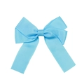 Fiocco per capelli in nastro grosgrain azzurro fatto a mano per accessori per bambine - Celeste (#11)