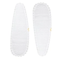 Handmade white crochet drop hair clips with yellow flower details for girls - White Lace Yellow Flower Style (#12)