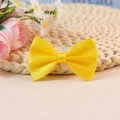 Lazo de cinta de raso amarillo brillante para regalos y accesorios de ropa - Amarillo tierno