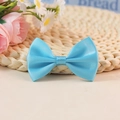 Lazo decorativo de satén de poliéster azul claro para accesorios DIY y regalos - Azul claro