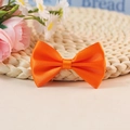 Lazo decorativo de poliéster naranja brillante para manualidades y cajas de regalo - Naranja Brillante