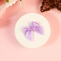 Petit nœud en polyester violet pour loisirs créatifs et accessoires - Violet (#10)