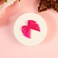 Mini nœud en satin magenta pour accessoires de vêtement DIY et décoration - Rouge Rose (#12)