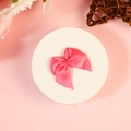 Mini nœud en polyester rose rouge pour loisirs créatifs et sous-vêtements - Rose Profond (#13)