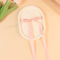 Rosa Satin-Schleife mit langen Bändern für Hochzeitsautos oder Geschenke - Rosa