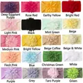 Set of 20 colors elastic nylon baby headbands with large layered chiffon flowers - 20 Colors Mixed