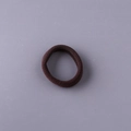 Élastique à cheveux marron haute élasticité pour enfants avec texture tricotée - Café Foncé