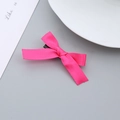 Süße leuchtend rosa Haarschleife für Mädchen mit minimalistischem süßem Design - Fuchsia