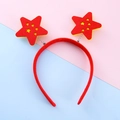 Kinder-Haarreif in Rot mit Sternen und Flaggen-Design für Nationalfeiertag-Feste - Pentagramme