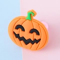 Anello zucca a cartone animato per bambini in morbido PVC per decorazione Halloween - Motivo di Zucca