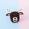 Cartoon Rentier PVC Ring Zubehör mit niedlichem Elch Design und 3D Geweih Details - Rentier Stil 4