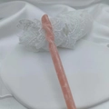 Pic à cheveux élégant en acétate marbré rose pour coiffures Hanfu et chignons - Style Marbre Rose (Z3/5)